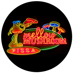Out-Shop Advertising Mellow Mushroom Pizza
