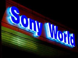 Dealer Board Advertising - Glow Sign Board - Sony World