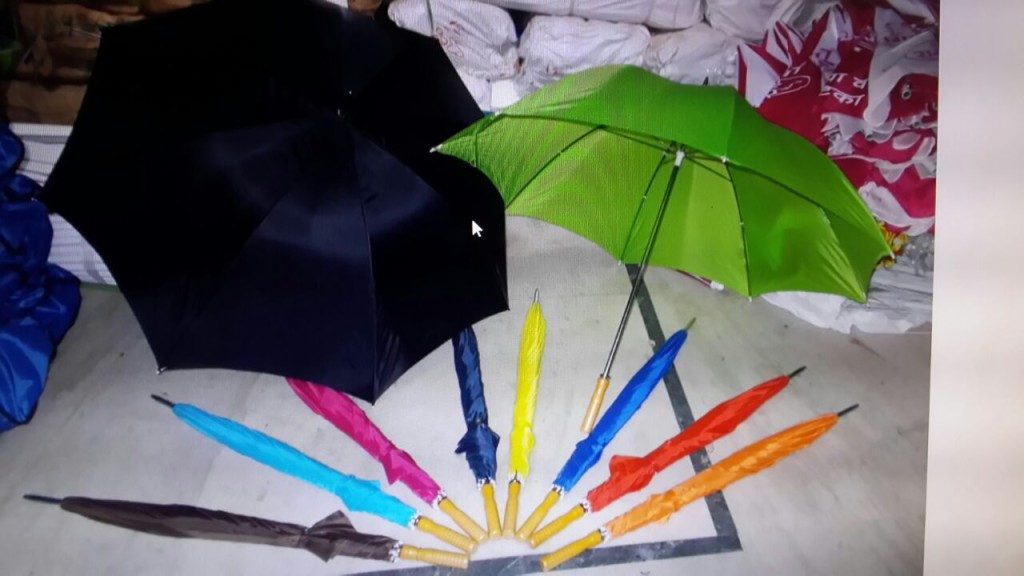 Image showing more than 8 color variation of hand umbrella