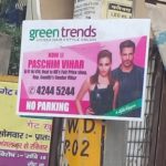 Sunpack Sheet Advertising - Green Trends Salon